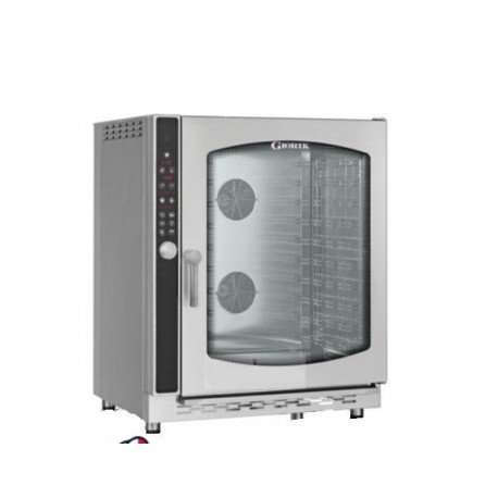 Forno a convezione - vapore diretto per gastronomia e pasticceria Dimensioni 87x73x98 cm - 10 Teglie 1/1 - 60&