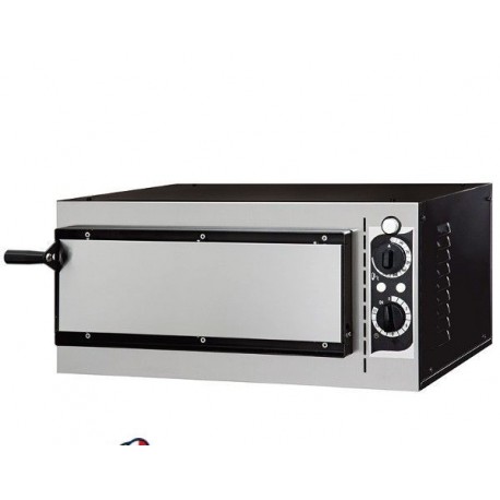 Forno elettrico meccanico per pizzeria - pizza ø32 cm - dimensioni esterne 56.8x50x28 cm
