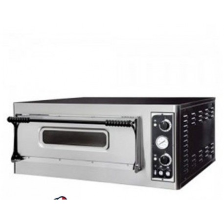 FORNO ELETTRICO MECCANICO PER PIZZERIA – 4 PIZZE Ø32 CM – DIMENSIOI ESTERNE 97.5x92.4x41.3 CM CON VETRO
