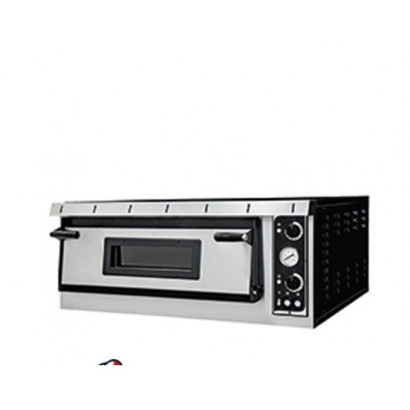 FORNO ELETTRICO MECCANICO PER PIZZERIA – 6 PIZZE Ø35 CM – DIMENSIONI ESTERNE 136x95.4x41.3 CM CON VETRO
