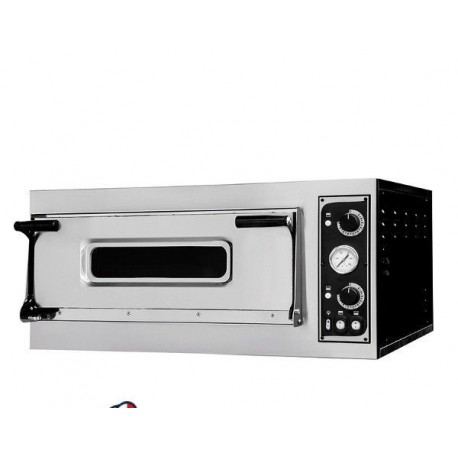 Forno Pizzeria, Fornaio, Panificio professionale elettrico meccanico per Pane, Pizza  - 2 teglie - 4 pizze ø40 cm