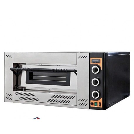 Forno pizza a gas camera singola per 9 pizze Ø cm.30