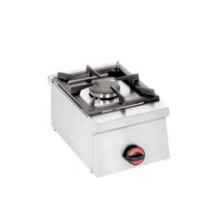 Fornello a gas orizzontale 1 fuoco dim. 300x450x240H mm HOTCLASS