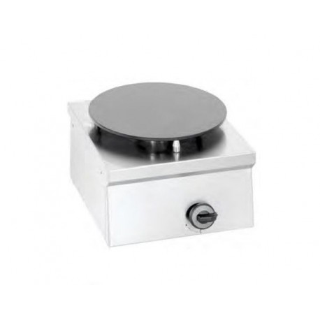 Crepiera a gas piastra singola ø 380 mm dim. 400x450x240H mm HOTCLASS