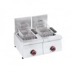 Friggitrice elettrica 8+8...
