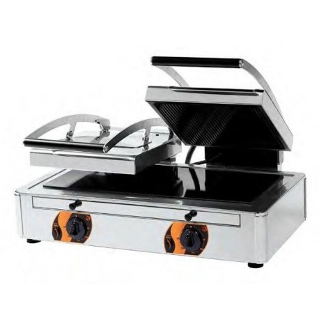 Piastra doppia in vetroceramica con piano di cottura liscio 3400 W HOTCLASS