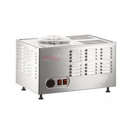 Gelatiera professionale da banco capacità produttiva per ciclo Kg. 1,5 dim. 510x350x310 mm HOTCLASS