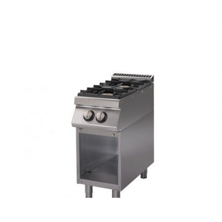 Cucina 2 Fuochi a gas vano a giorno - Dim.cm. 40x70x85h