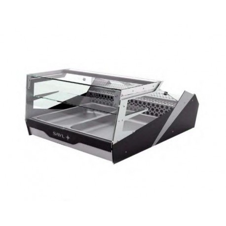 VETRINA REFRIGERATA  BLOCK  CAPACITA DA 2 A 3 CONTENITORI GN 1/1x65h TEMP. +2°/+5°C HOTCLASS