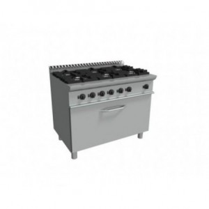 Cucina 6 Fuochi a gas con...