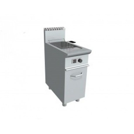 Friggitrice a gas 1 vasca capacità da 13 a 17 lt. - Dim.cm. 40x70x85h