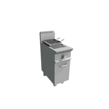 Cuocipasta a gas 1 vasca capacità 28 lt. - Dim.cm. 40x70x85h