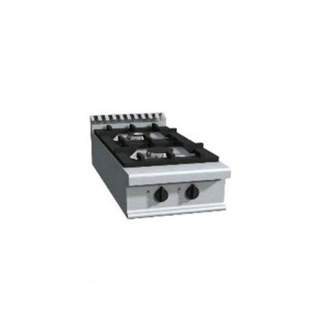 Cucina 2 fuochi a gas top  - Dim. cm 40x90x23h