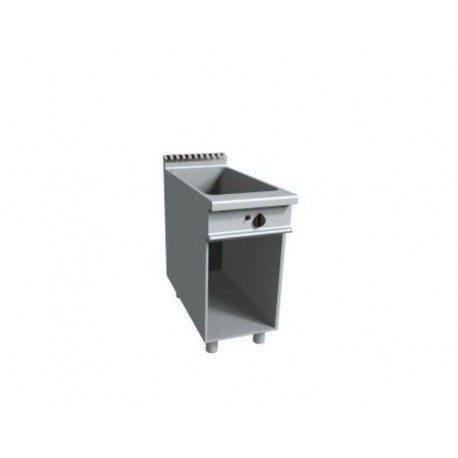 Bagnomaria elettrico su vano a giorno 1 vasca GN 1/1 + 1/3 mm.200h - Dim. cm 40x90x85h