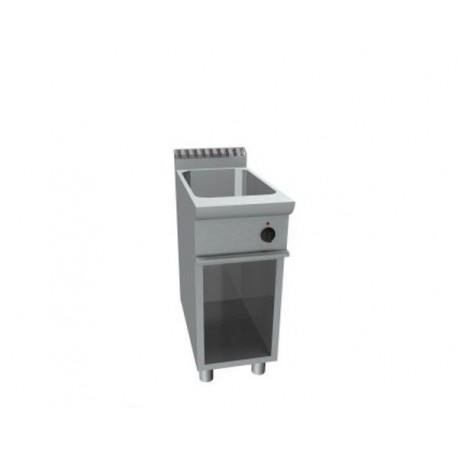Bagnomaria elettrico su vano a giorno dimensioni vasche GN: 1/1 mm.200h - Dim.cm. 40x70x85h
