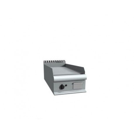 Fry top elettrico da banco piastra di cottura liscia - Dim. cm 40x90x23h