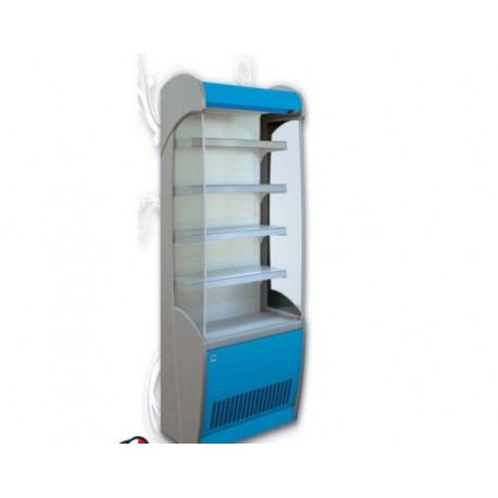 Espositore murale per prodotti refrigerati Dim. cm 88,6x87,7x194,5h Temp. +2/+4°C