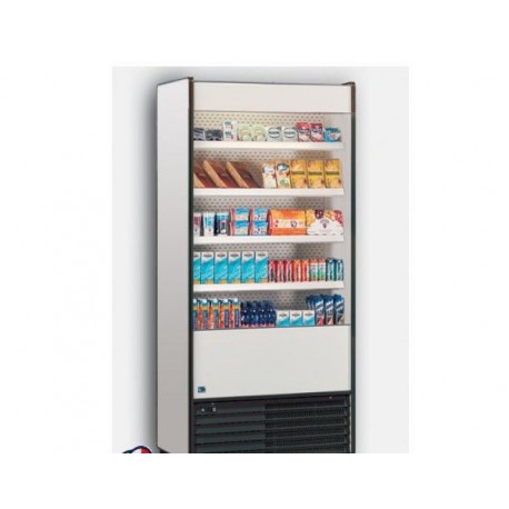 Espositore murale per prodotti refrigerati  Dim. cm 66,5x69x199h Temp. +4/+8°C