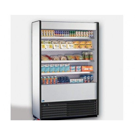 Espositore murale per prodotti refrigerati Dim. cm 126,5x59x198,6h Temp. +4/+8°C