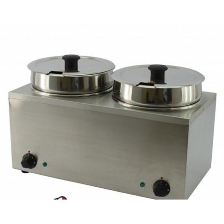 Bagnomaria 2 vasche 3.5+3.5 lt Potenza 0.30kW