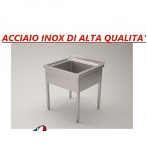 Lavatoio acciaio inox 1...