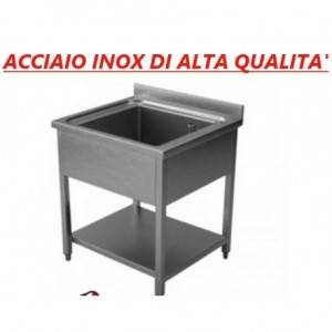 Lavatoio acciaio inox 1...
