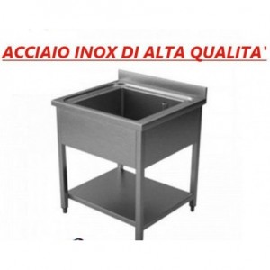 Lavatoio acciaio inox 1...