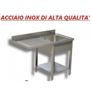 Lavatoio acciaio inox 1...